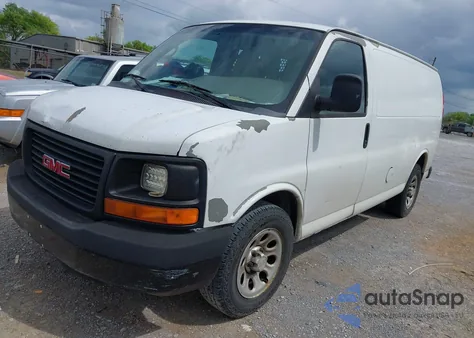 2010 Chevrolet Express G1500 z USA, uszkodzony, nr VIN 1GCUGADX9A1151201